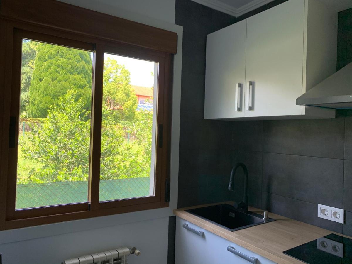 OrtonoA Casa Vermella Con Jardin A 10 Minutos De Santiago De Compostelaアパートメント エクステリア 写真